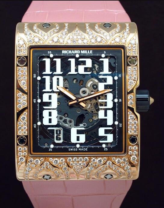 Review replica Richard Mille RM 016 Automatic Extra Flat Diamond Set watch - Click Image to Close